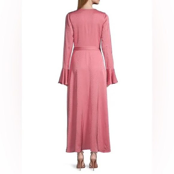 Fame and Partners Women's The Maude Wrap Dress - Lily Pink size 6 new - Picture 2 of 12